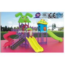 JQB2394kindergarten furniture Popular Kids Outdoor Plastic rabbit slide Playground Equipment Forest Tree House